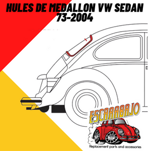 HULE DE MEDALLON VW SEDAN MODERNO - Escarabajo Refacciones & Accesorios